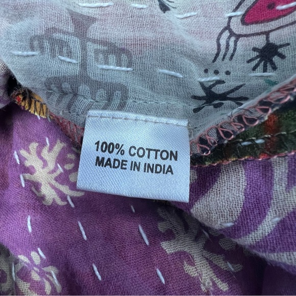 •new• JADED GYPSY Sunrise Kantha Tunic - Picture 7 of 7